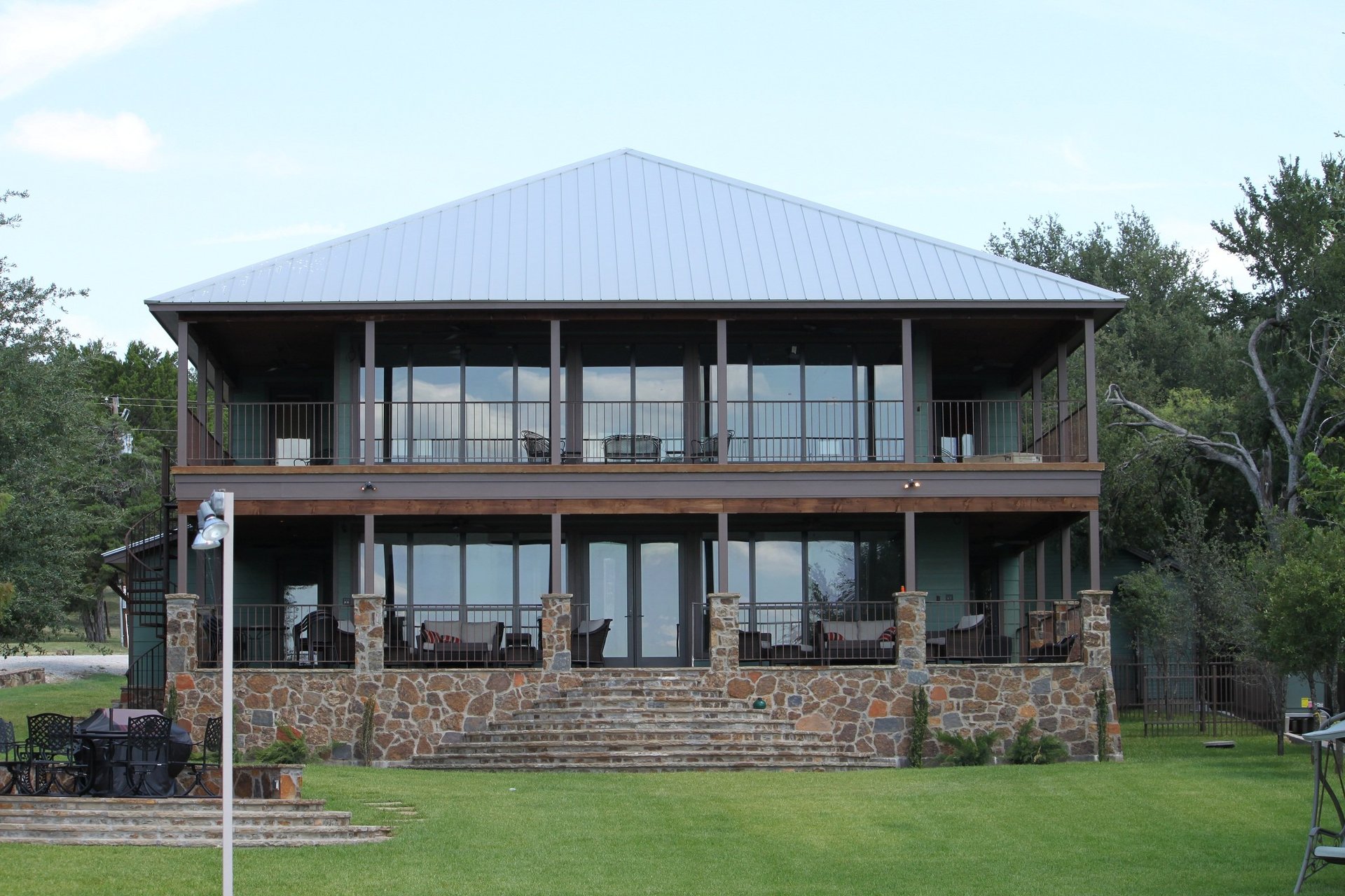 Custom home built near Santo, TX by Tincher's Custom Homes
