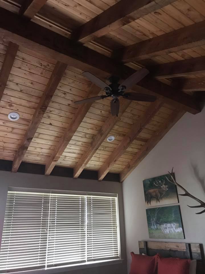 Barndominium near Santo, TX built by Tincher's Custom Homes